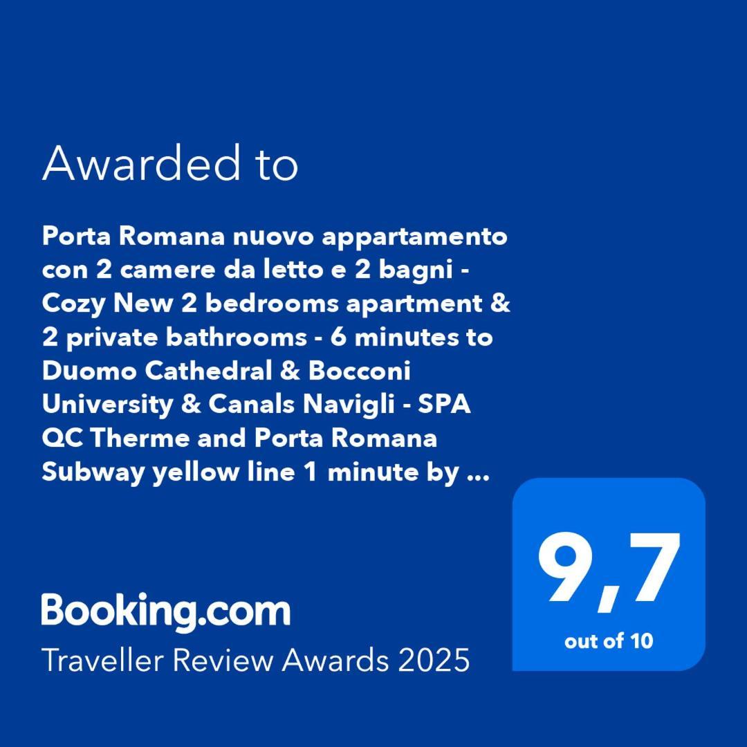 Corso Lodi 6 Porta Romana - Bellissimo Nuovo Con 2 Da Letto E Due Bagni - Beautiful Newly Decorated 2 Bedrooms 2 Bathrooms With Free Parking Per Selected Qualifying Rate - Metro Subway Porta Romana 6 Minutes To Duomo Cathed * Milan